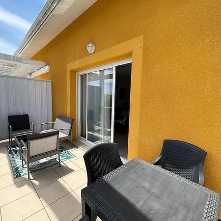 T2 Climatise A Plage, A 2 Min De La Mer, Avec Balcon Et Parking Inclus - Fr-1-319-392 ביסקארוס-פלאז'